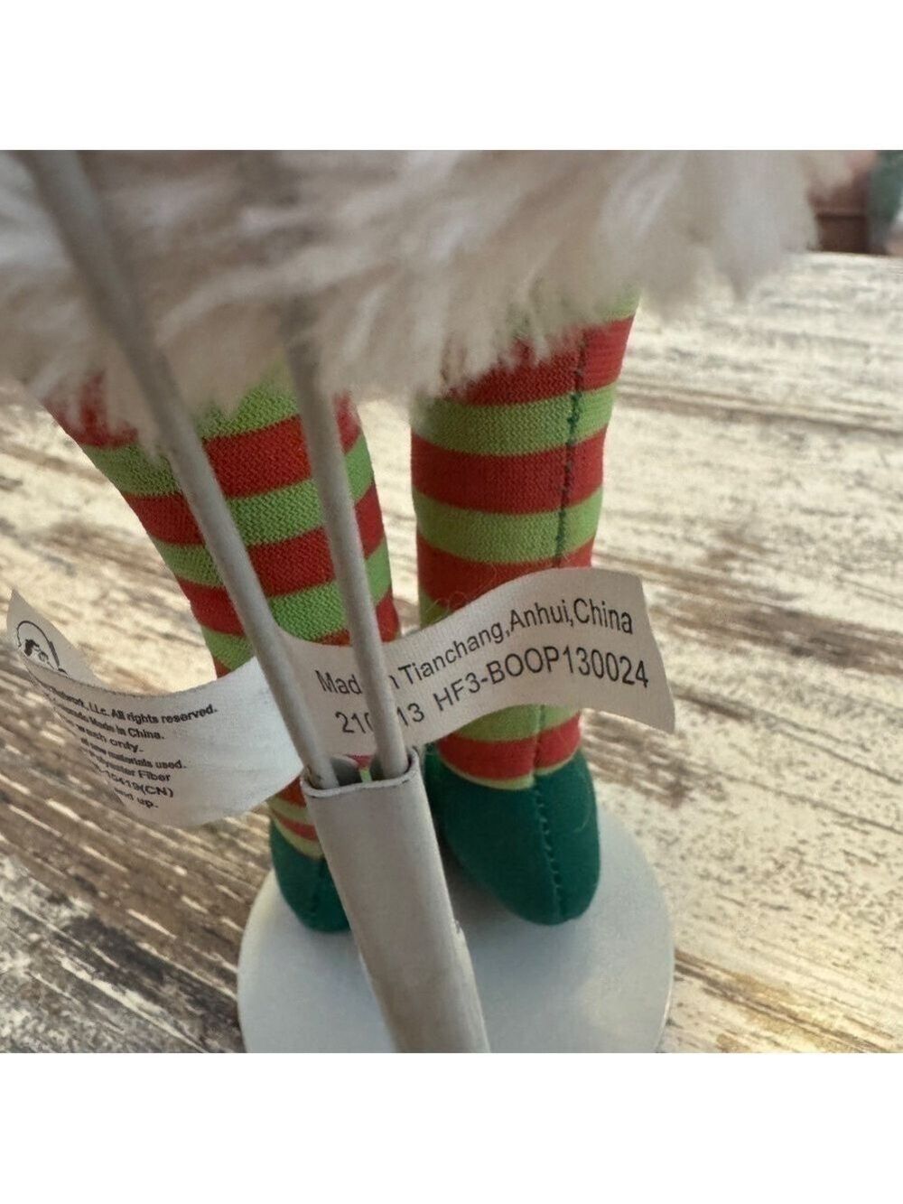 Betty Boop Christmas Holiday Cloth Rag Doll - Picture 5 of 7